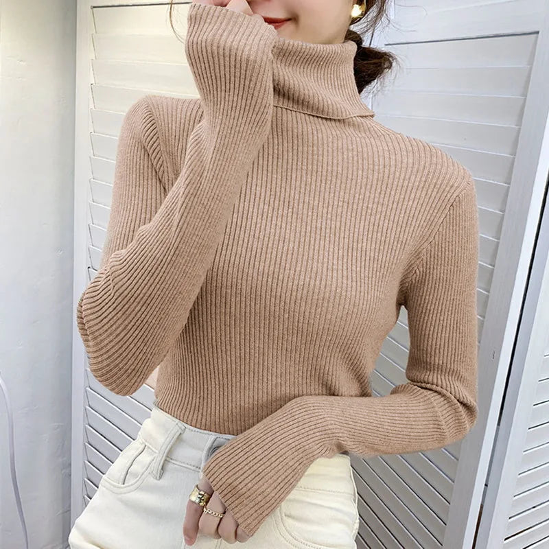 Soft Turtleneck Women