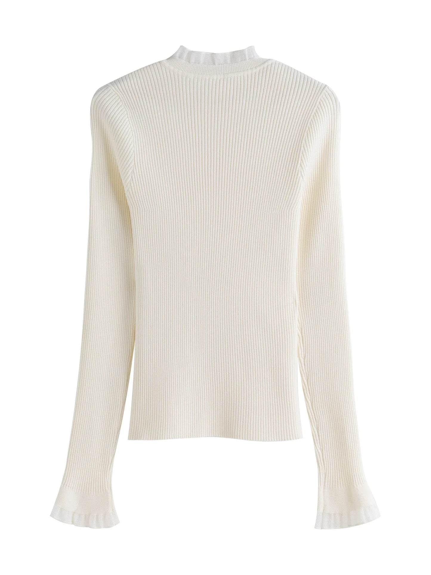 Ladies Trendy Knitted Sweater