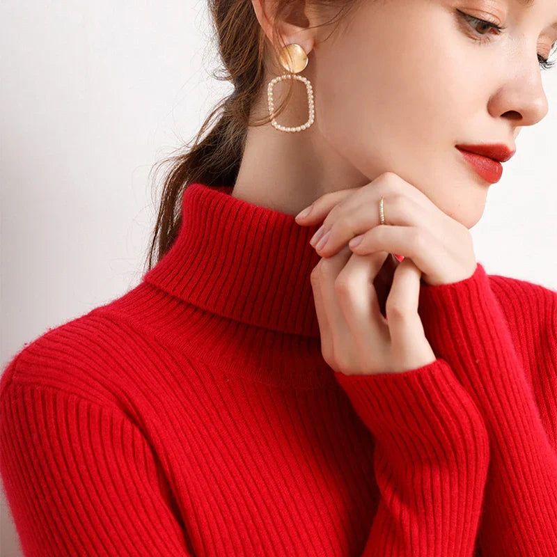 Soft Turtleneck Women