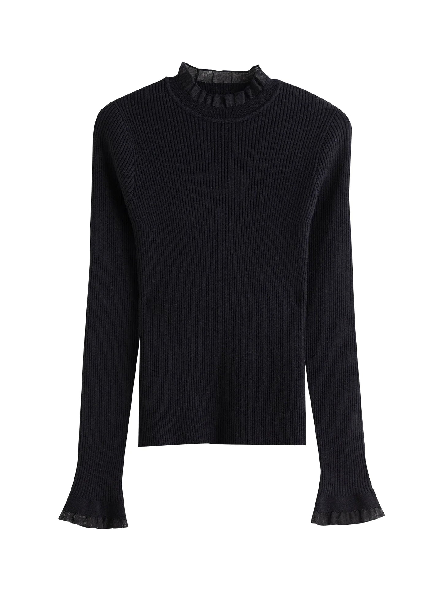 Ladies Trendy Knitted Sweater