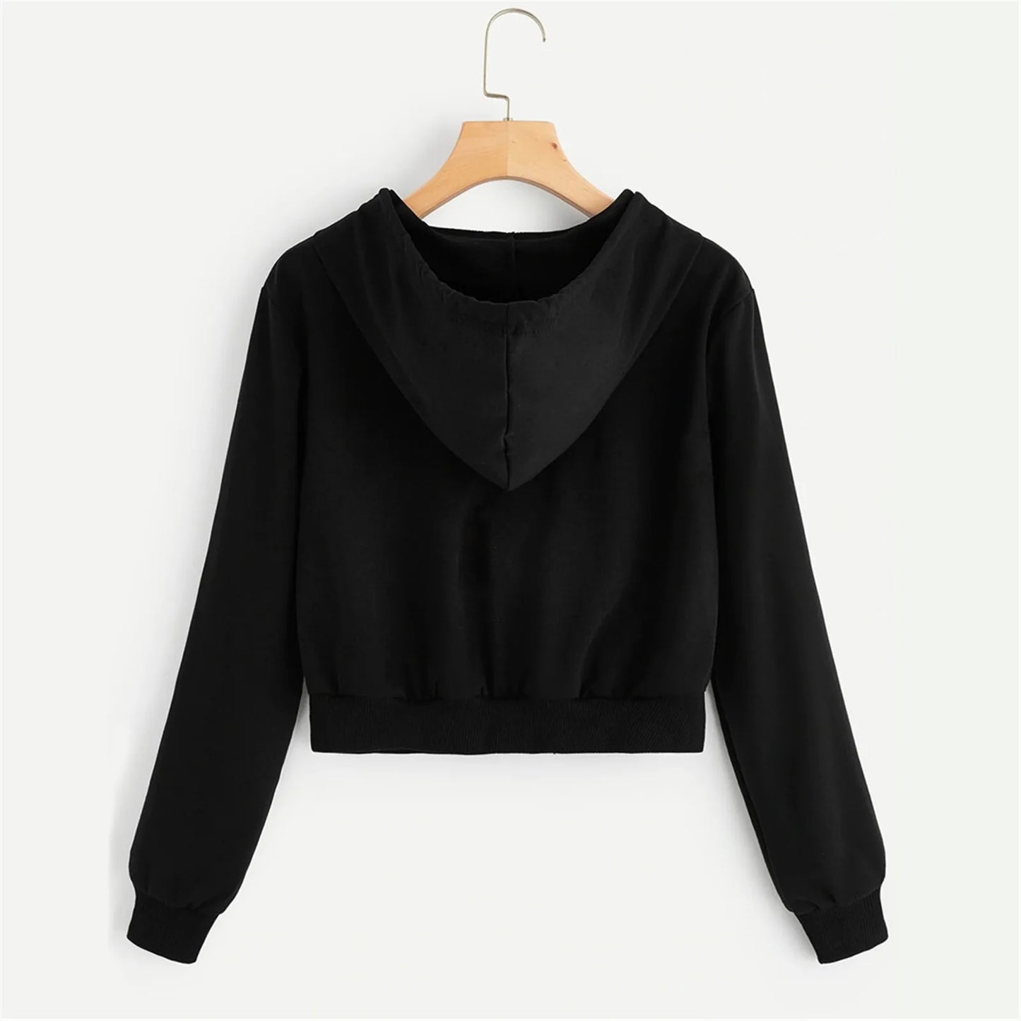 Hooded Sweatshirt with Zipper