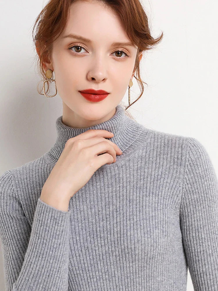 Soft Turtleneck Women