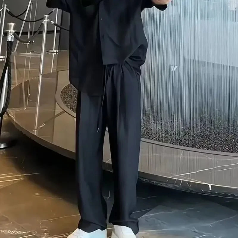 Men's Korean Style Trousers Set