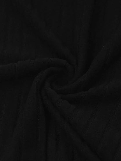 Elegant Mini Dress with Turtleneck
