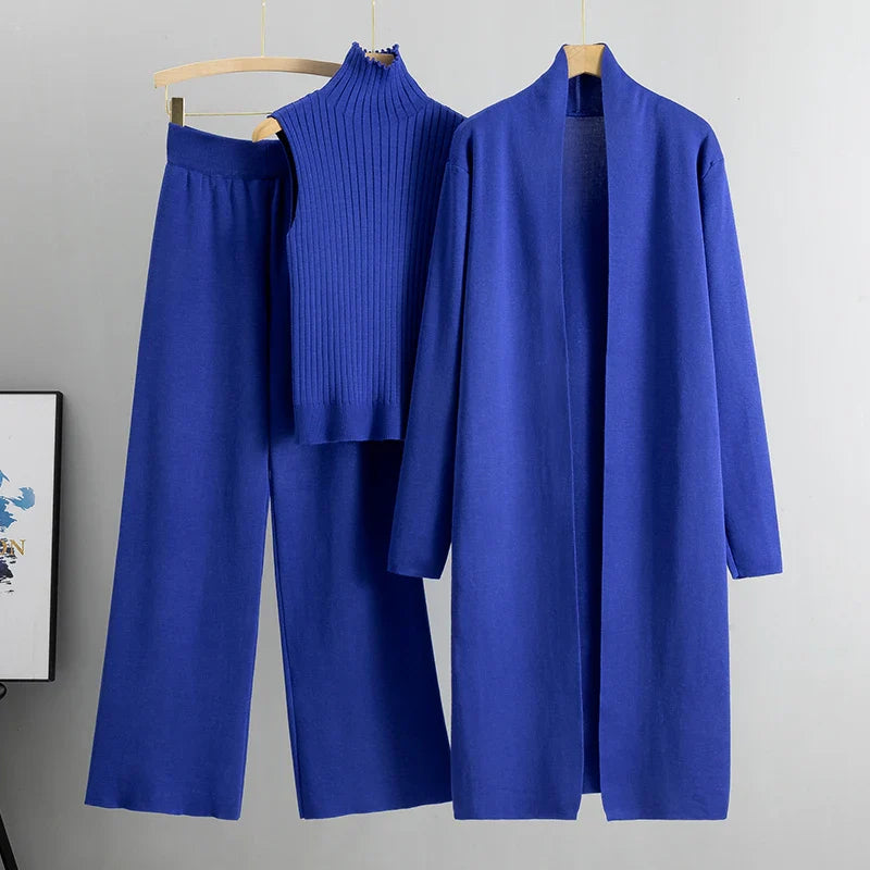 3-Piece Knitted Women's Set