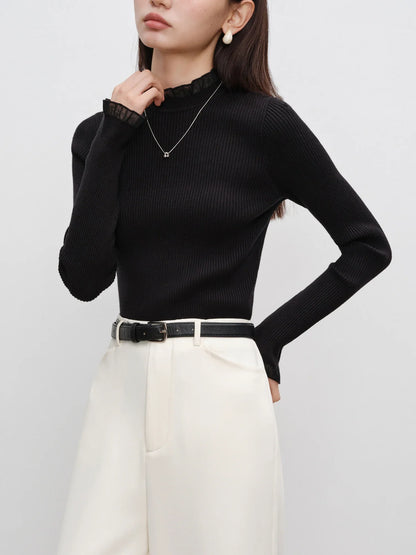 Ladies Trendy Knitted Sweater