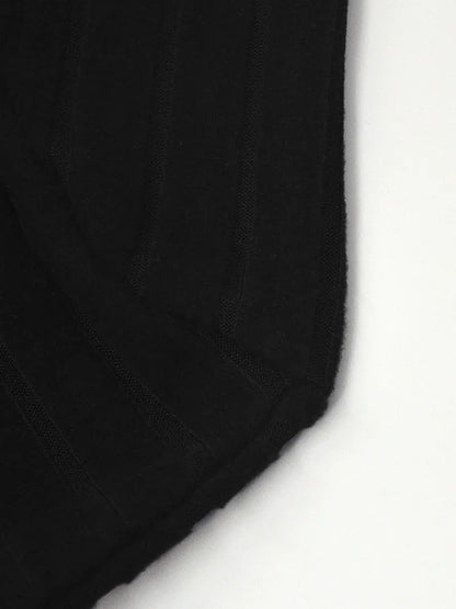 Elegant Mini Dress with Turtleneck