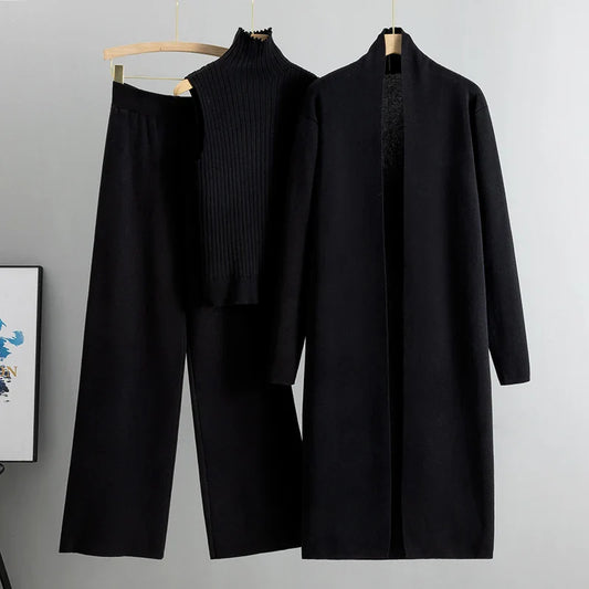 3-Piece Knitted Women's Set