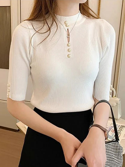 Stylish Fitted Women's Sweater