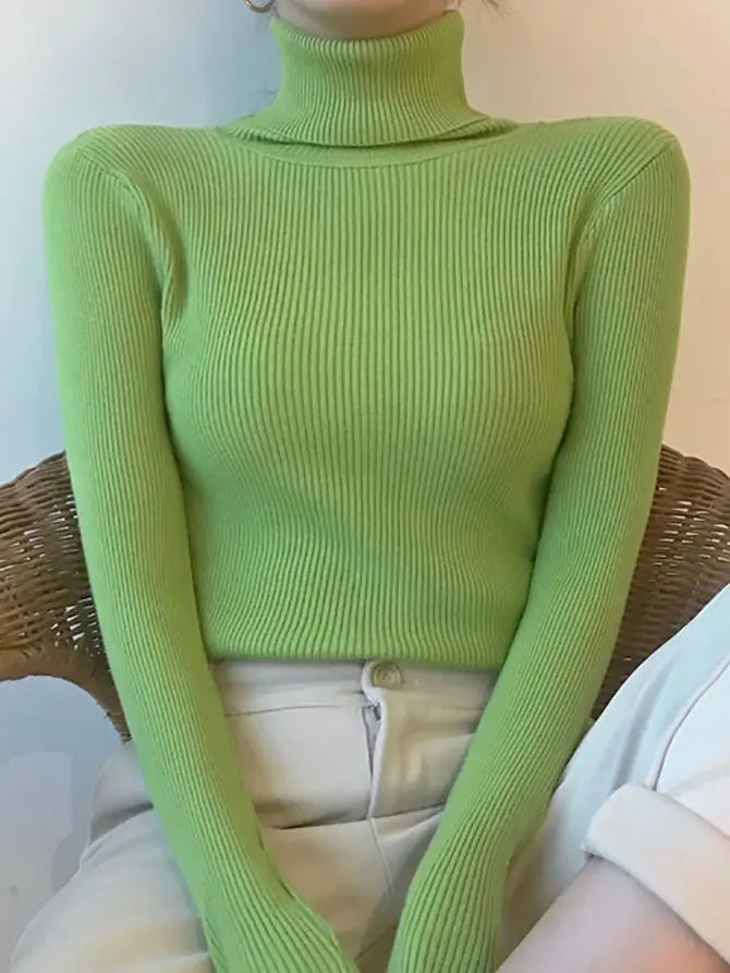 Soft Turtleneck Women