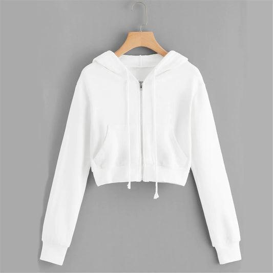 Hooded Sweatshirt with Zipper
