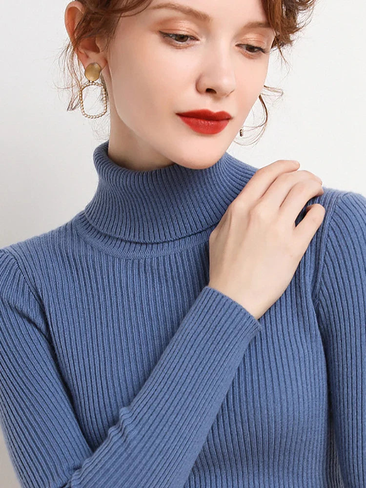 Soft Turtleneck Women