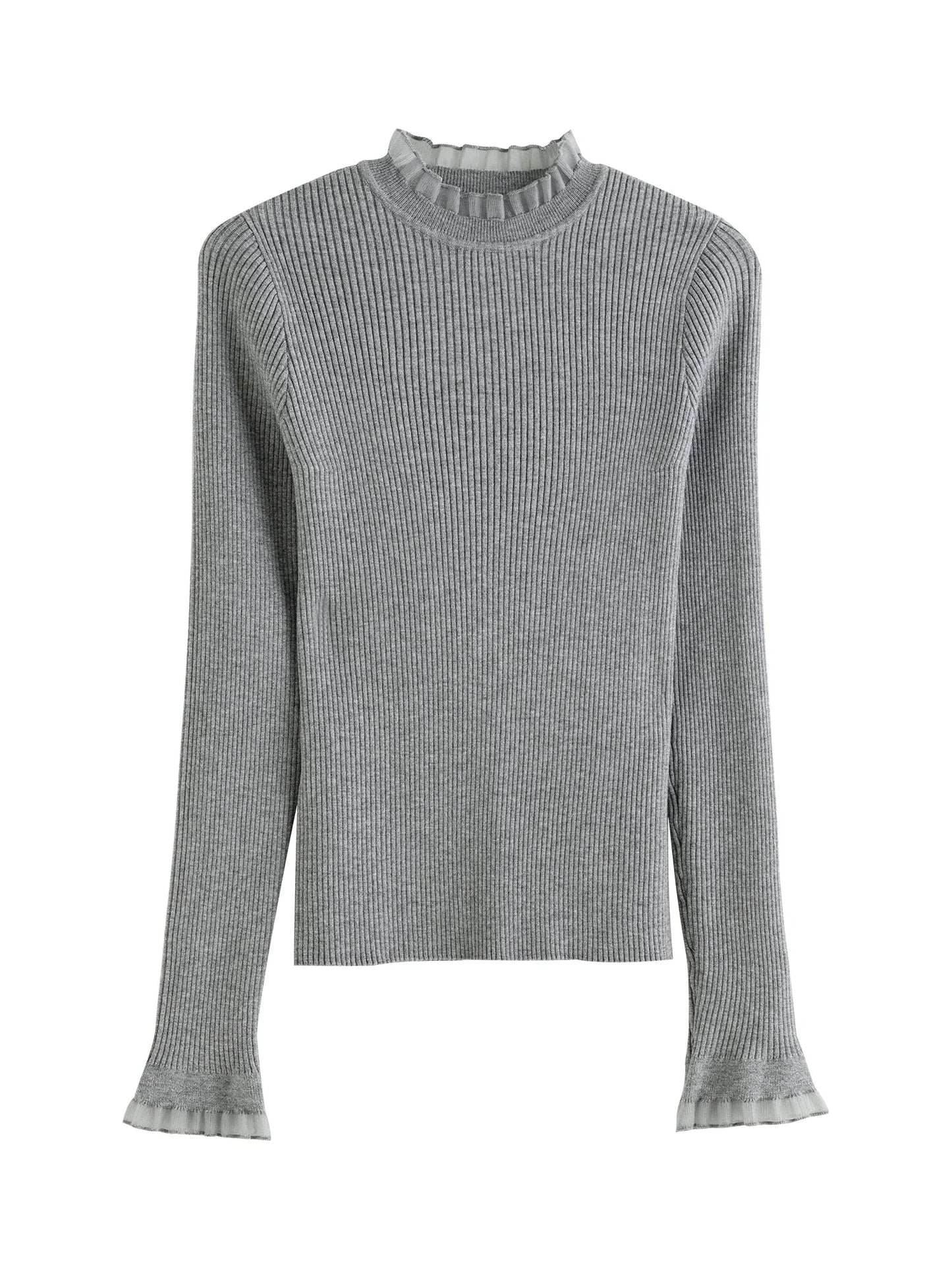 Ladies Trendy Knitted Sweater